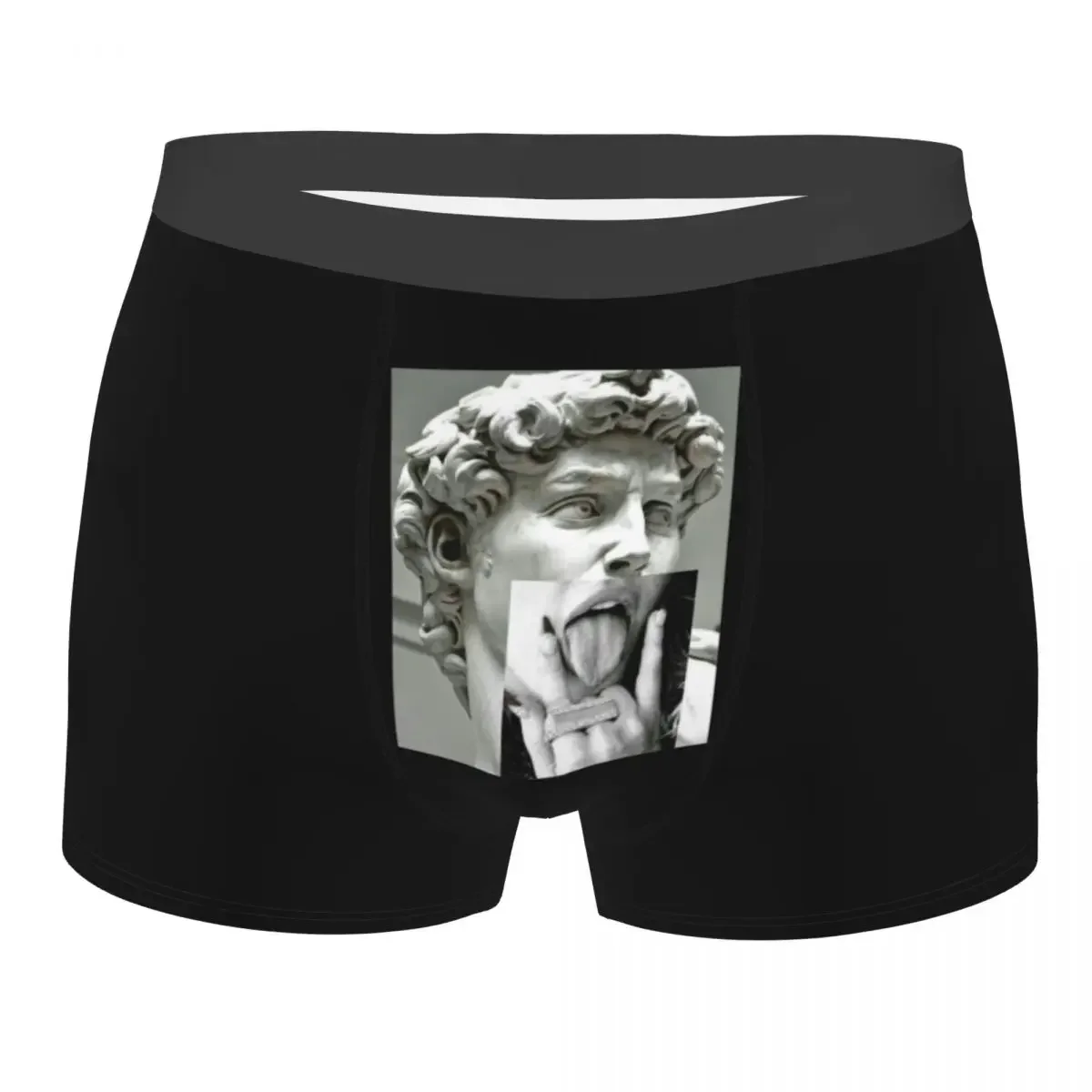 Man Michelangelo David Boxer Shorts Panties Breathable Underwear Funny Art Male Funny Underpants