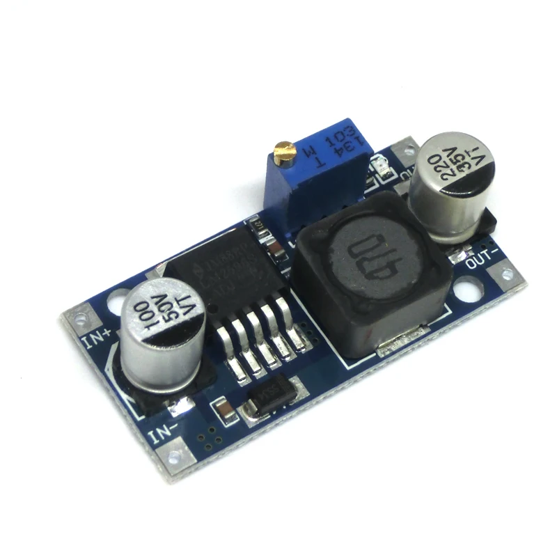 LM2596s DC-DC step-down power supply module 3A adjustable step-down module LM2596 voltage regulator 24V 12V 5V 3V