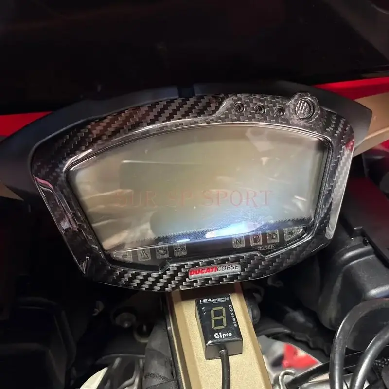 

Instrument Guard Dash Fairing For Ducati 848 1098 1198 Full Carbon Fiber 100%