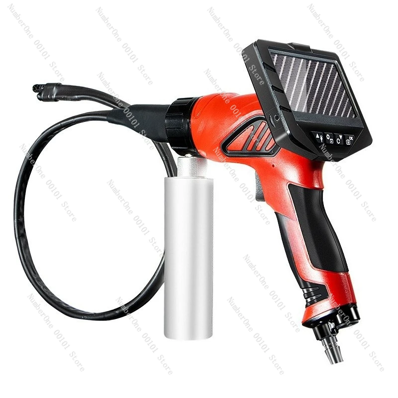 

Visual car air conditioner cleaning gun, portable high definition industrial video cleaning endoscope