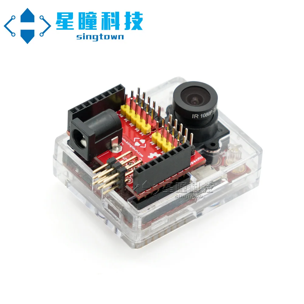 SingTown OpenMV I/O Shield Genuine-Sensor Adapter Board Microcontroller Development Apply to OpenMV4 Cam H7 Plus/OpenMV3 4 H7 M7