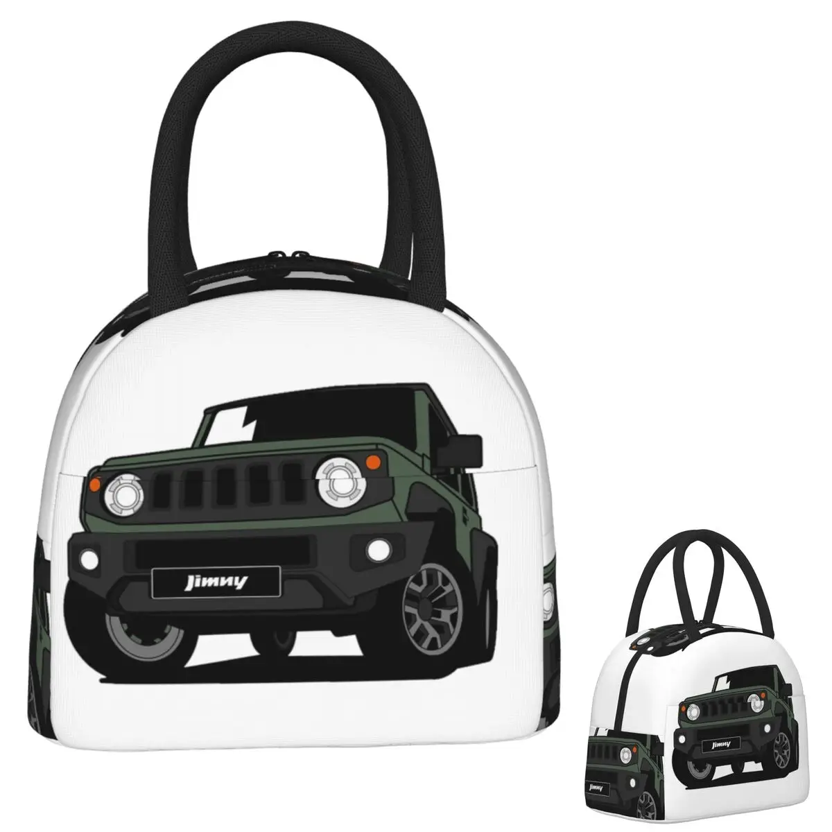 

Зеленые сумки для обеда Jimny, изолированная коробка для бенто, портативная сумка для обеда, герметичные сумки для пикника, термосумка для женщин и детей, работа