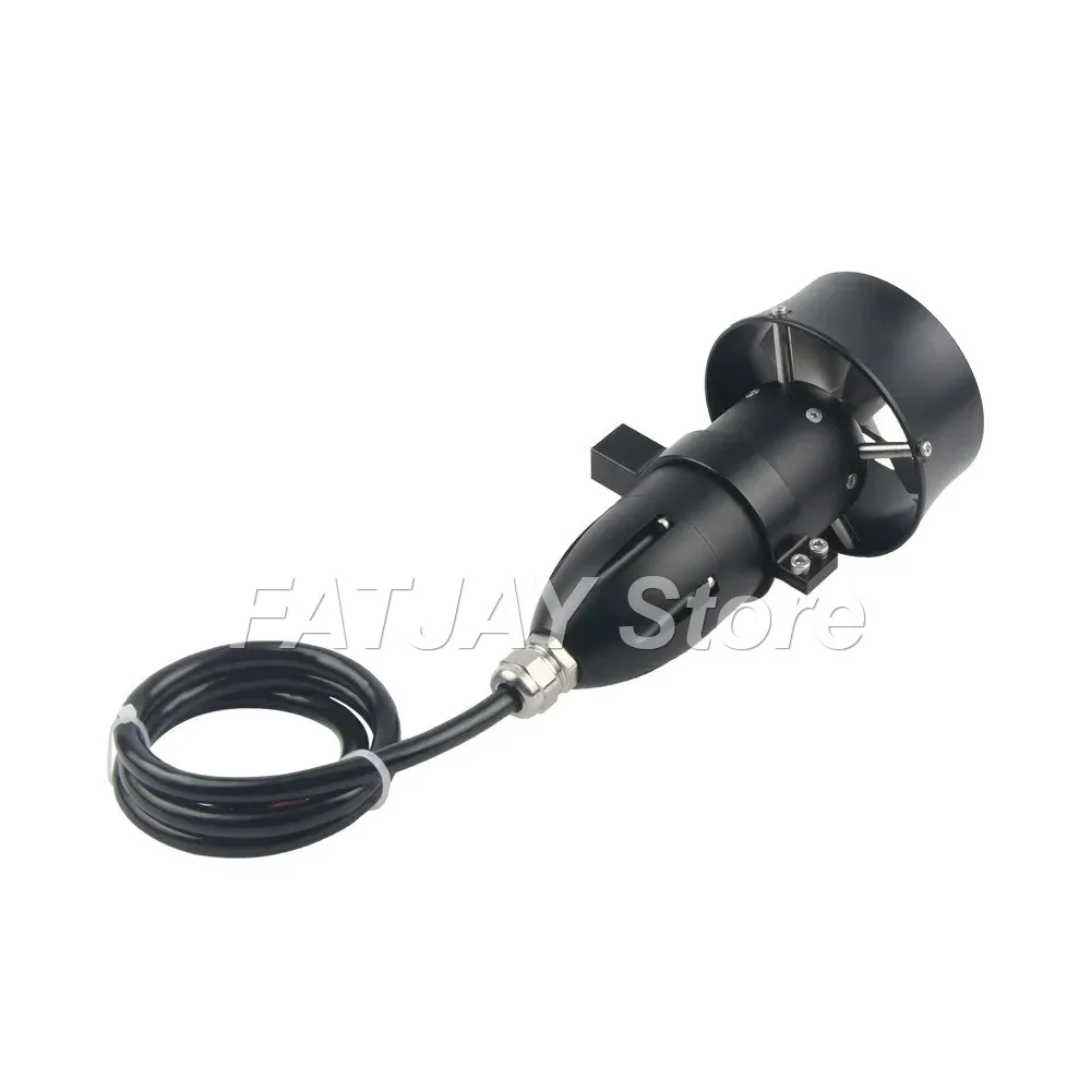 FATJAY KYI-13.5ET Underwater Thruster - 24V 13.5KG Thrust IPX8 All-Metal Waterproof Brushless Motor for RC Boats Submarine ROV