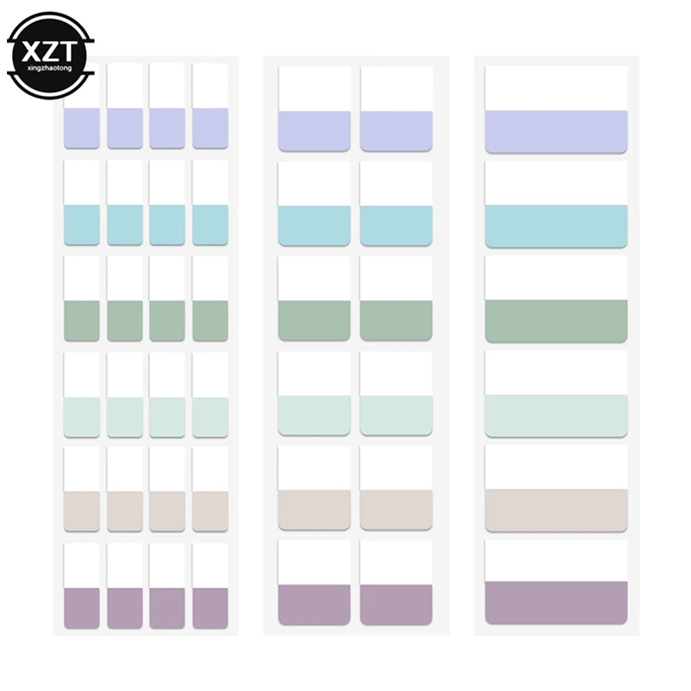 여러 가지 빛깔의 스티커 쓰기 가능한 재배치 가능한 인덱스 탭 플래그, 페이지 책 마커, 독서 노트, 240 PCs, 120/60 PCs