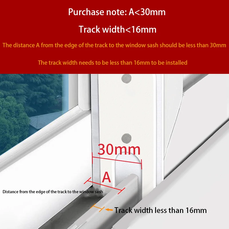 4Pcs/set Plastic Steel Aluminum Alloy Windproof Block Sliding Door Window Sealing Block Soundproof Push-pull Window Accessories