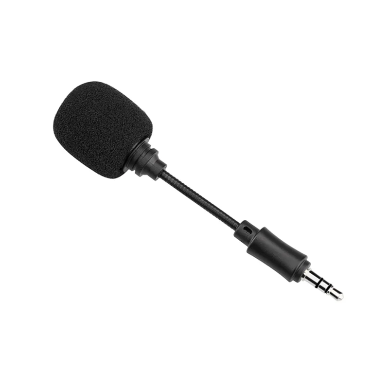 ZIZI 2Pcs 3.5Mm Mini Microphone In-Line Three Poles Short Microphone For DJI OSMO Pocket Action Camera
