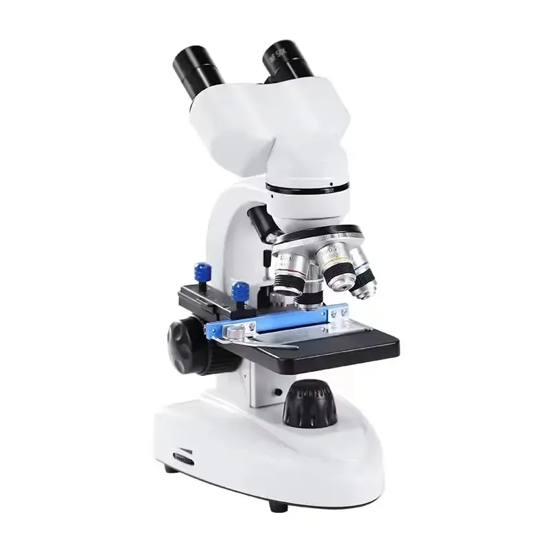 Factory Price 64X-640X Magnification Microscope Student Education Compound Biological Optical Binocular Microscope