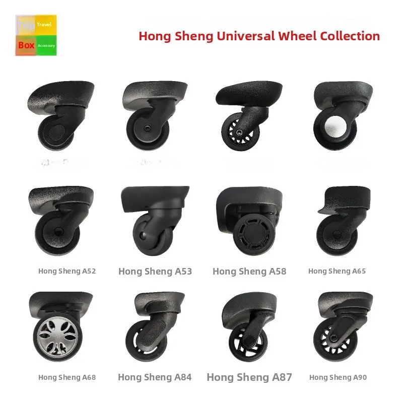 

Сменные универсальные колеса Hongeng 20/23/35/38/52/58/68/84/87/90 Lage запасные части, роликовые колеса для чемодана