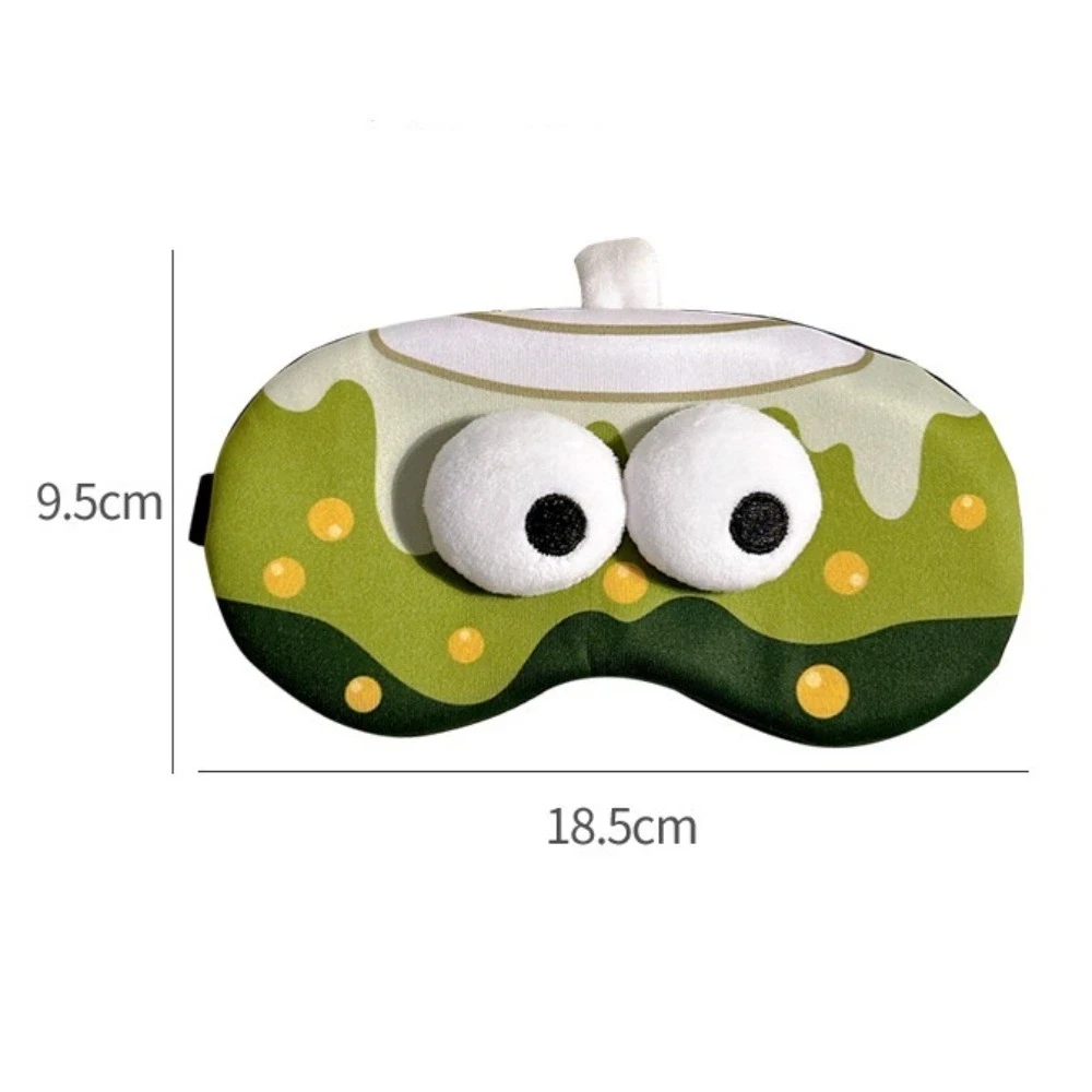 Lovely Cartoon Sleep Eye Mask Soft Skin-friendly Sleep Mask Breathable Shading Sleeping Eye Cover Dream Night