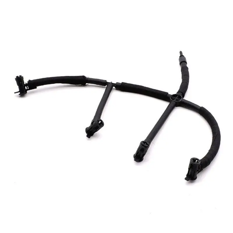 Strange 2X 03L130235M Fuel Return Line Hose Pipe Injector Hose Leak Line Injector Nozzle Hose For-Amarok 2010-2017