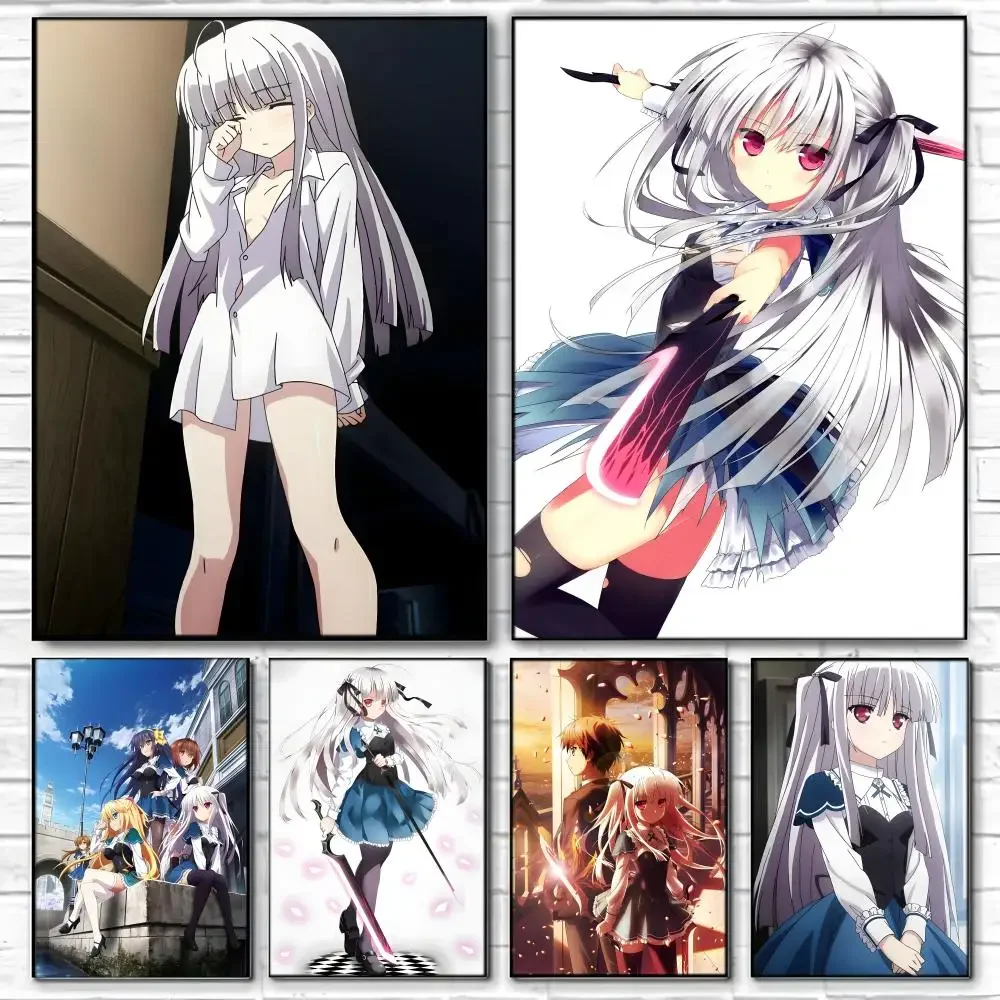 Fantasy Action A-Absolute Duo Poster Self-adhesive Art Waterproof Paper Sticker Coffee House Bar Room Wall Decor