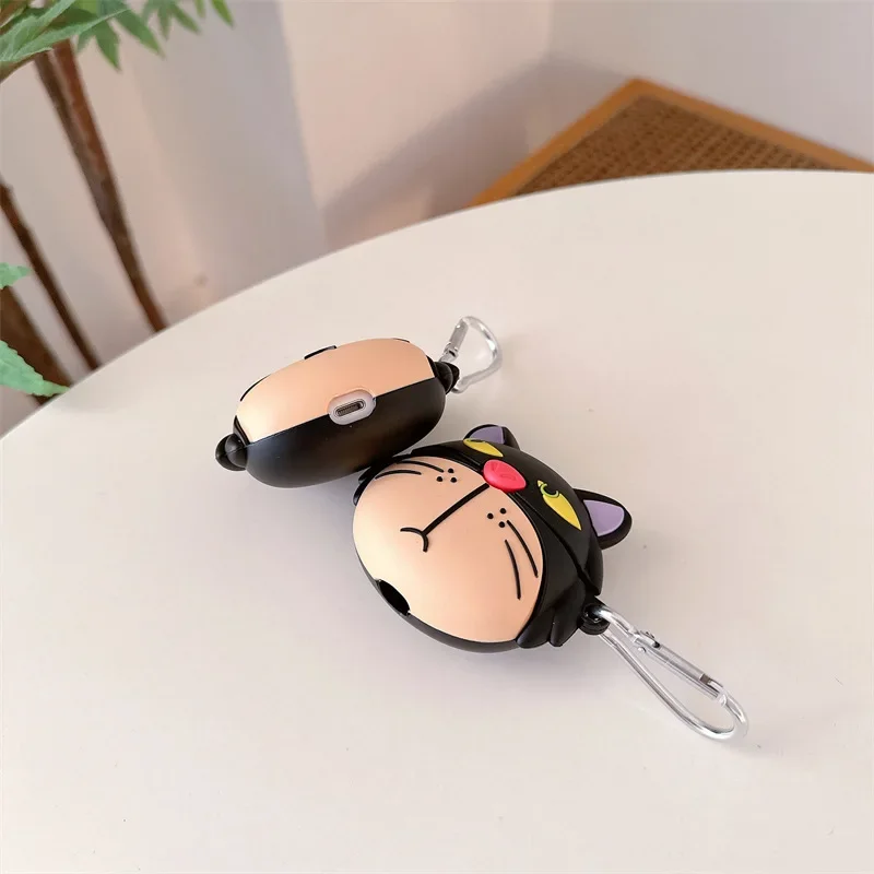 Наушники-вкладыши с рисунком кошки для AirPods Pro2 Airpod Pro 1 2 3