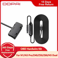 DDPAI OBD Intelligent Hardwire Kit 24H Parking Monitoring Type-C Port Car Charger Wire Kit For N3 Pro/N5 Dual/Z40/Z50/Mini5/Z60