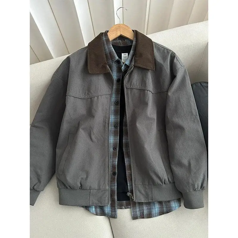 

Мужская куртка-оверсайз, плащ-дождевик, охотничья куртка в китайском стиле, популярная, с подогревом, весенняя, желтая, в стиле Varsity, карго, с капюшоном, крутая