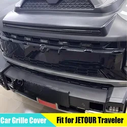 Car Grille Cover Suitable for JETOUR Traveler T2 2023+ Modification Grille Cover Grille Letter Car Exterior Upgrade Accessories