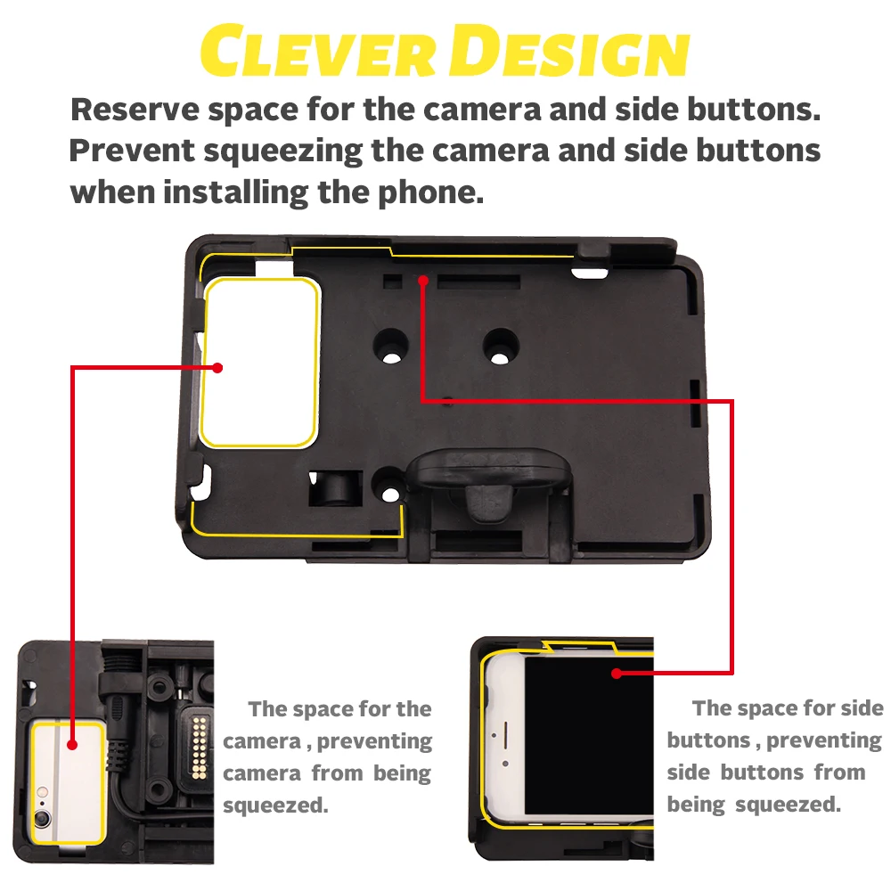 For BMW R1200GS  R1250GS F750GS F850GS CRF 1000L F700GS f800GS Mobile Phone Navigation Phone Bracket USB Charging