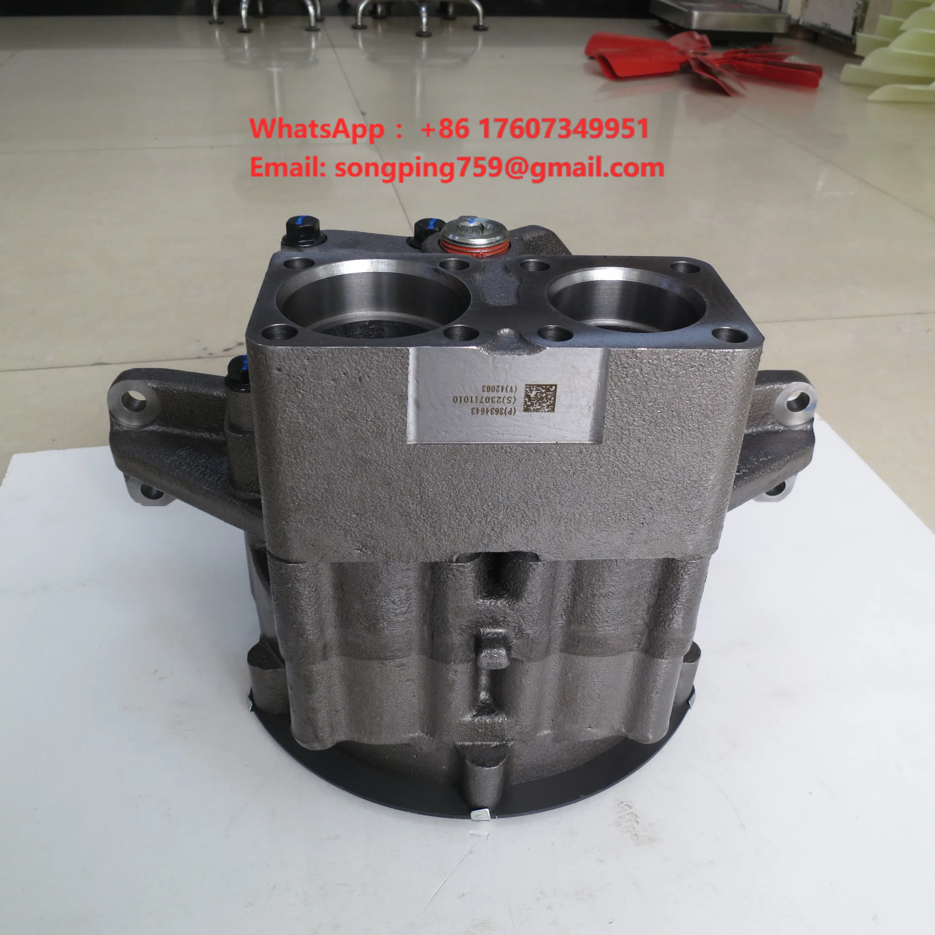 Diesel Engine Lubrication Pump Assembly 3634643 Oil Pump Fit K38 K50 Heavy Machinery Parts
