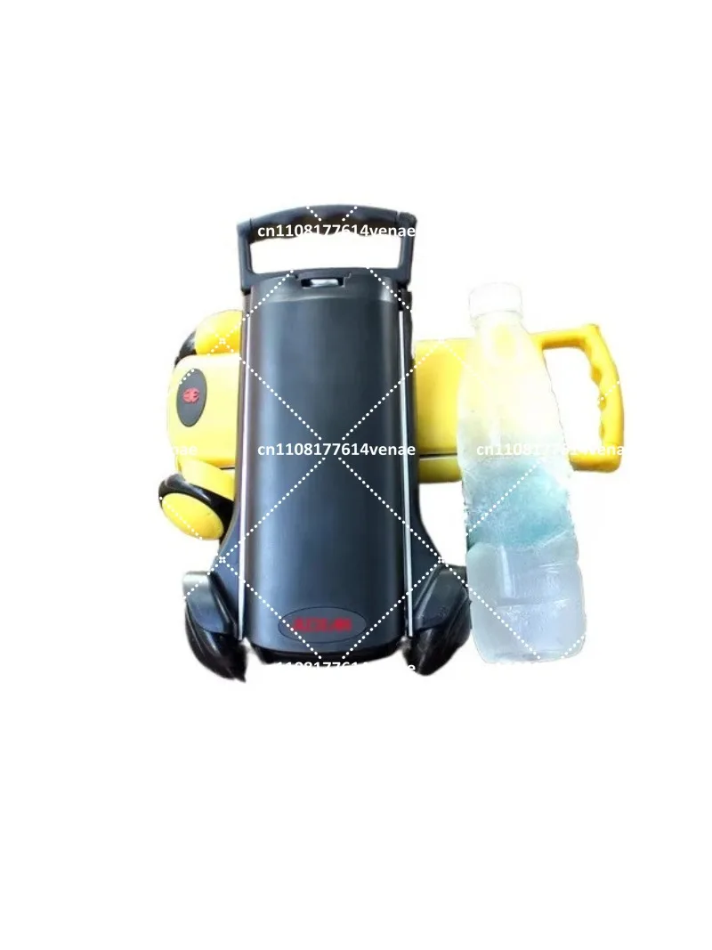 Portable Foldable Aluminum Alloy Luggage Cart, Mini Shopping Trolley, Lightweight Hand Truck for Travel Grocery Suitcase