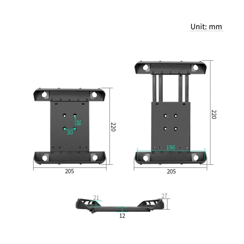 Super Sale For Apple IPad Gen 1-4 + More Universal 10-11 Inches Tablet Holder,for Truck Wall Mounting