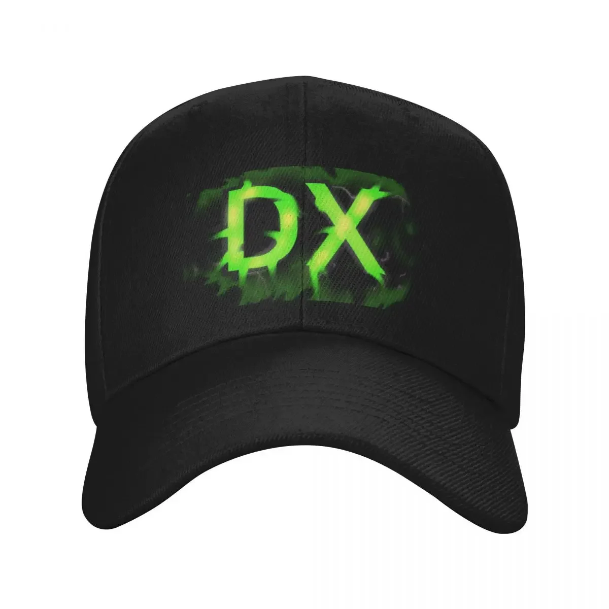 DX logo power Baseball Cap derby hat Custom Cap Streetwear Mens Tennis Women's