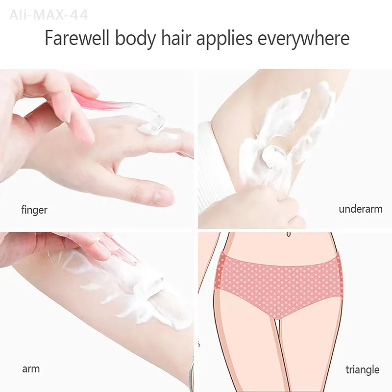 Rasoio di sicurezza da donna per parti intime delle gambe del braccio del viso - Lame da barba per barbiere Strumento per la depilazione del coltello di bellezza