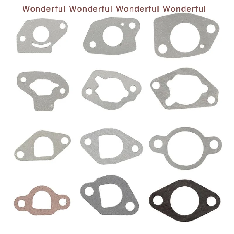 Motor Carburetor Parts - 10Pcs Air Filter Adapter Spacer Gaskets for 152/168/188F GX160 GX270 GX390