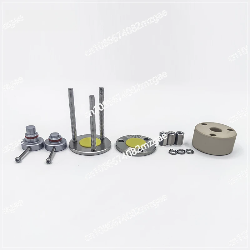 Experimental Solid State Battery Test Mold with Pressure Tooling, Lab Battery Forming and Compression Fixture