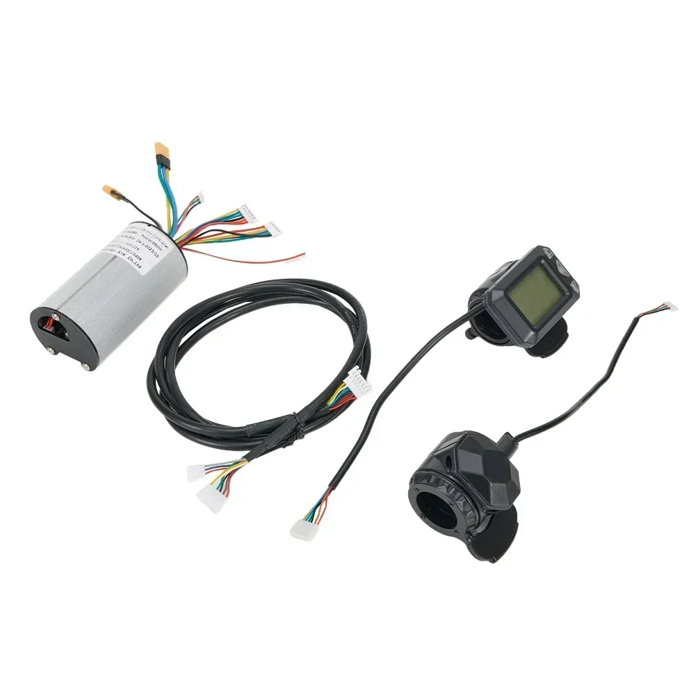 Sistema di controllo intelligente per scooter elettrico Display LCD Freno EABS e controller 24V/36V Adatto ai motori 250W-350W Accessori per scooter