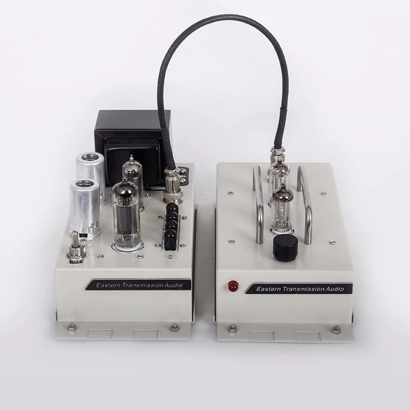 Preamplificador de tubo calentado directo, vesícula biliar calentada directa, extremo frontal de vesícula biliar RCA3A5/3A5, preamplificador de tubo de máquina entera dividida