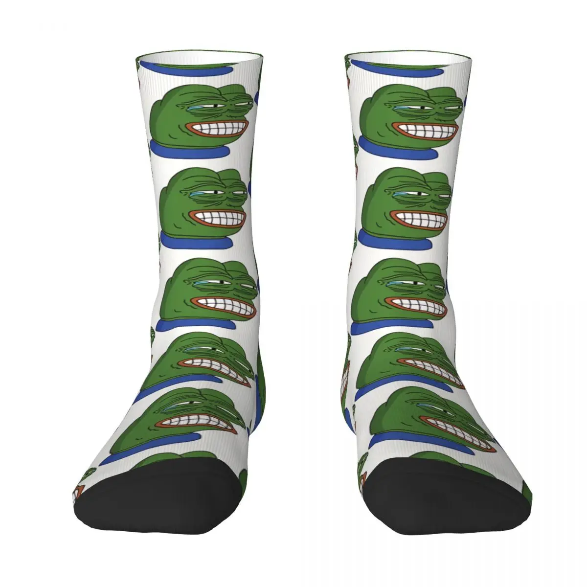 Laugh Sad Frog Kawaii Socks Shopping Cartoon Pattern Socks