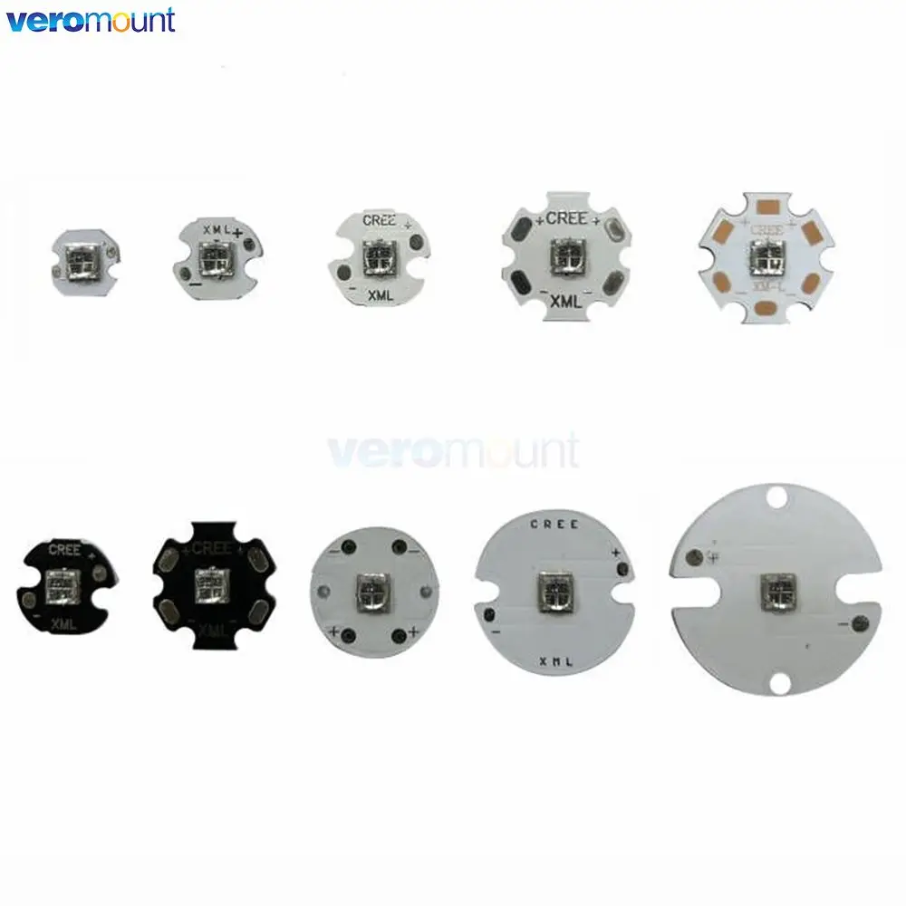 EPILEDS 5W IR wysokiej dioda LED dużej mocy nadajnika 5050 4 żetony 850NM 940NM 980NM 1050NM lampa podczerwień światło na 20MM/16MM/14MM/12MM z