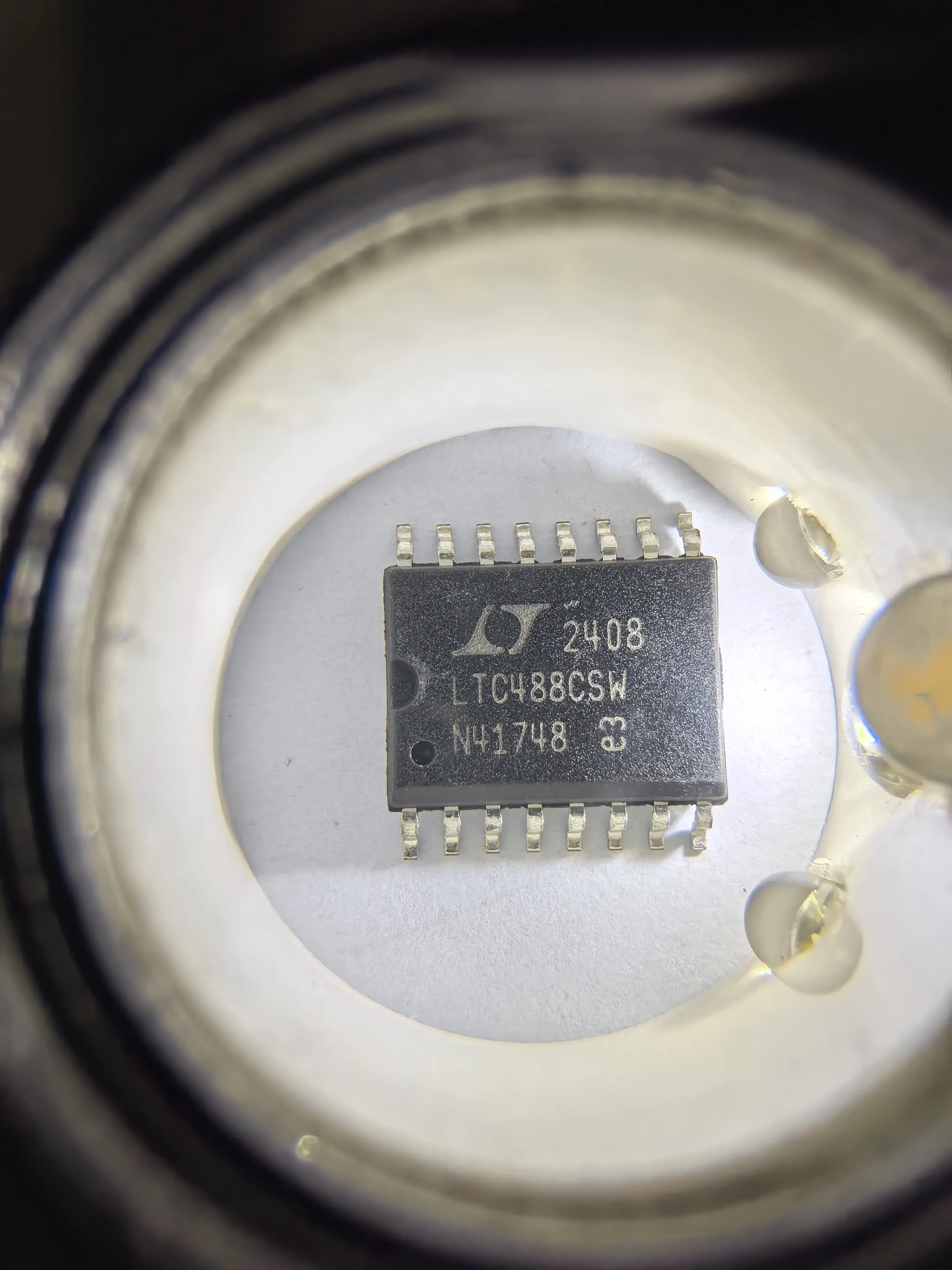 LTC488CSW  LTC488ISW LTC488 - Quad RS485 Line Receiver