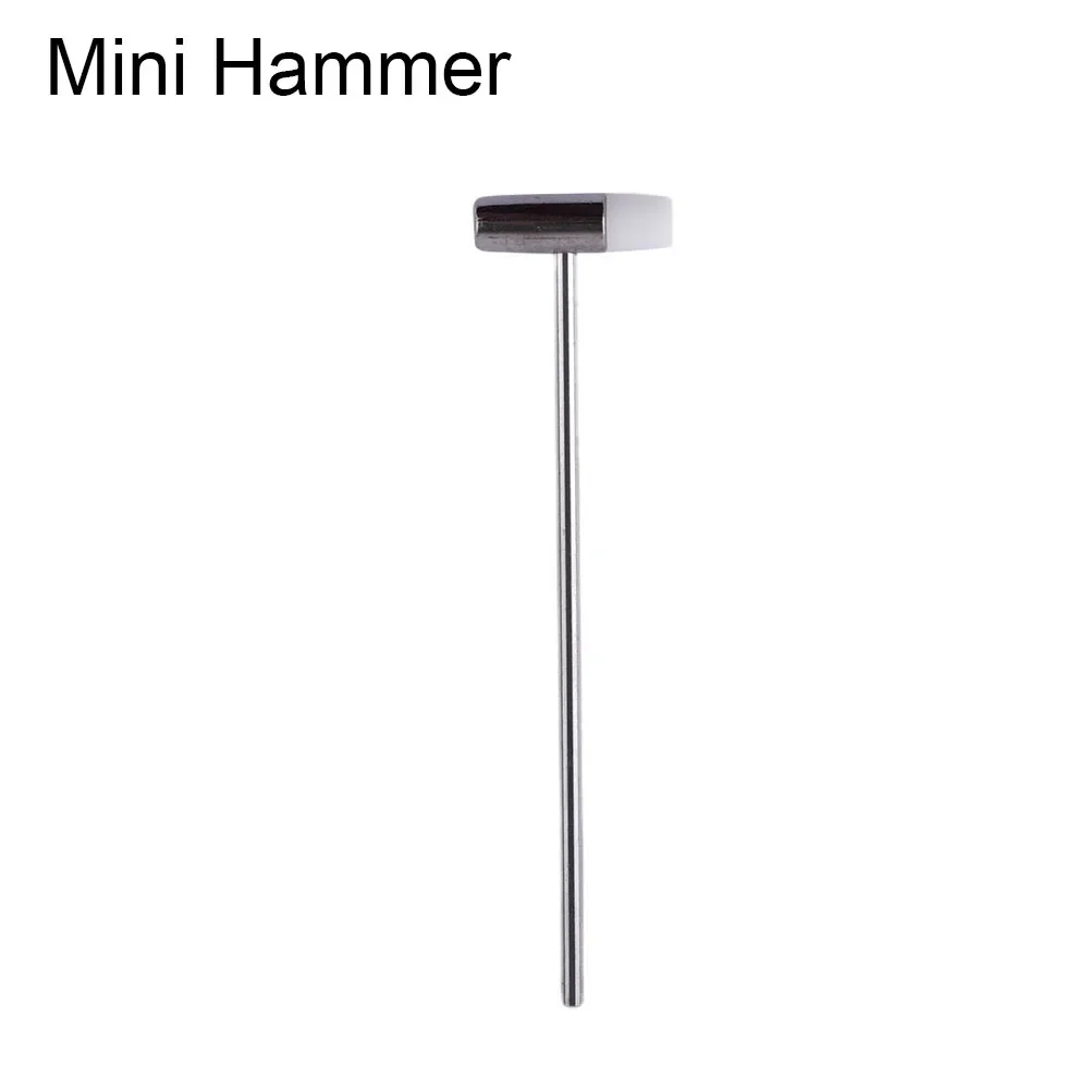 

Mini Hammer Hammer 160-170mm Portable Silver Spare Parts Accessories For Repair Watch Metal Rubber Repair Tool