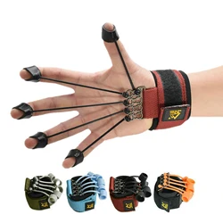 Finger Gripper Strength Trainer Grip Strength Extensor Exerciser Hand Yoga Resistance Bands 20lbs/40lbs/60lbs/75lbs Finger Force