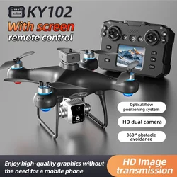 2024 New KY102 MAX Drone Professional brushless 8k Camera Four-Axis Aerial Photography with Screen Remote Control 5G WIFI GPS