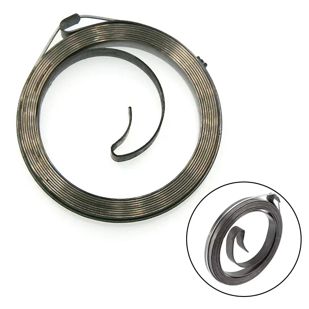 1/2pc Premium Lawn Mower Recoil Start Spring Pull Plate Spring Spare Parts Tool Garden Power Tool Accessories