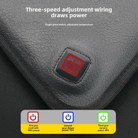 WUPP Motorcycle Heated Seat Cushion Waterproof Sun Protection Thickened Three-Mode Temperature Control Warm Pedal Seat Cover