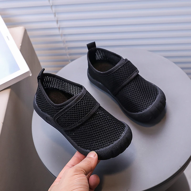 

2024New Children's Casual Shoes Mesh Breathable Boys and Girls Beach Sandals Comfortable and Soft Baby Shoe Fashionable Non-slip