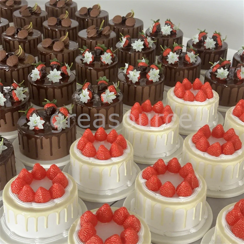 

Dessert Simulation Prop Lifelike Design Model Colors Ideal For Cake Shop Decor Photography Backdrop Gift For Baking Enthusiasts