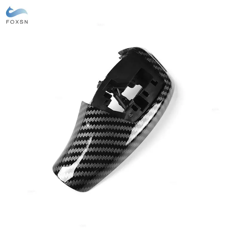 ABS Carbon Fiber Car Center Gear Shift Head Cover Replacement For BMW F20 F21 F22 F23 F30 F31 F32 F36 F10 F18 F12 F13 X3 X4 F15