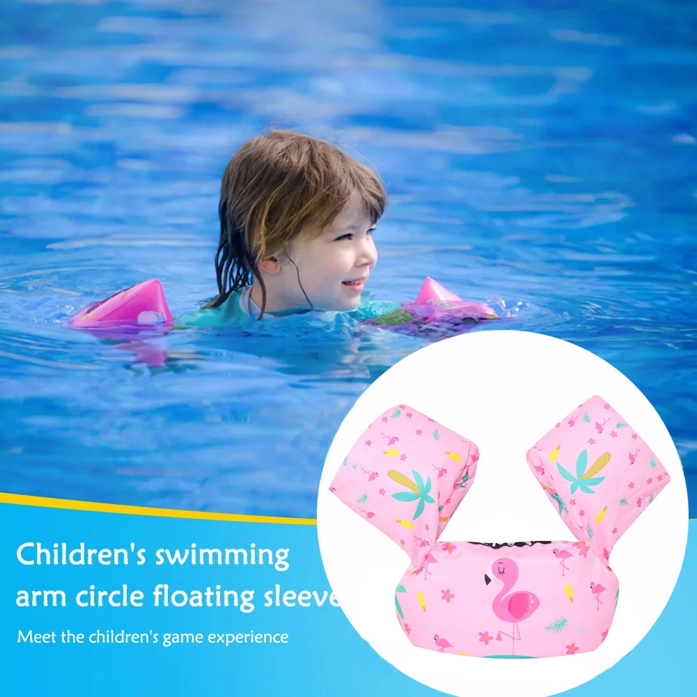 Kids Swimming Floats Ring Cartoon Swim Floating Armbands Buoy Cute Pool Float Rings for Kids Children for Baby Toddler Arm Float