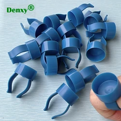 Denxy 1pack High-quality Dental Disposable Hand Ring Dental Bowl Cup Prophy Ring Mixing Finger Dappen Dish Dental Tool