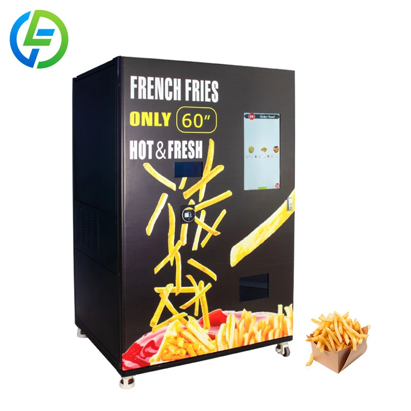 FOODLINE Customized French Fries Potato Vending Machine Burger Vending Machine Fully Automatic Outdoor