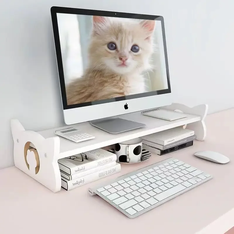 Office computer heightening rack, desktop notebook, workstation desktop monitor bracket