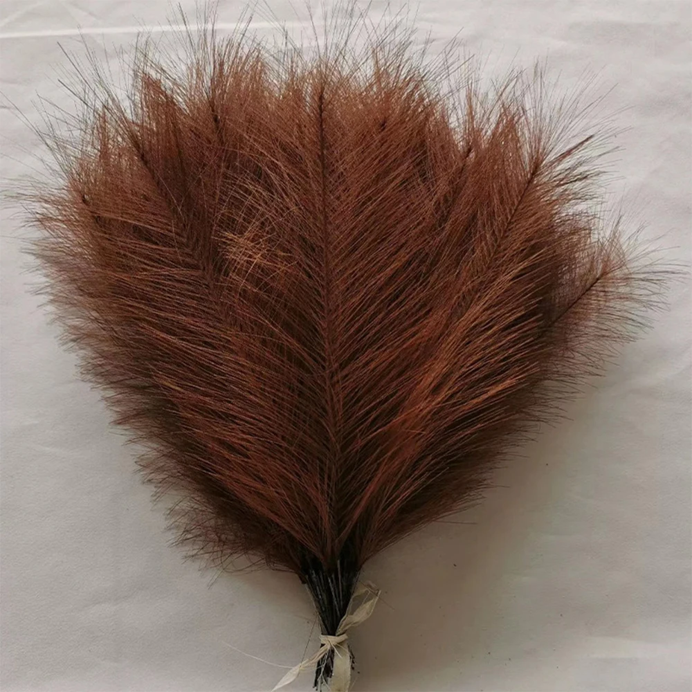 5/10/20PCS Flauschigen Pampas Gras Boho Dekor Künstliche Blume Gefälschte Pflanze Reed Simulierte Party Hochzeit Hause dekoration 42CM