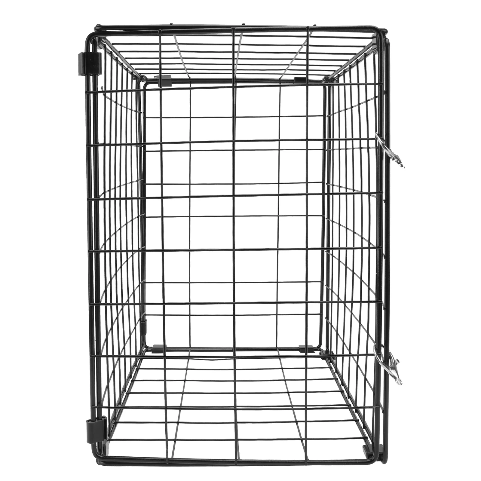 

1pc Transparent Iron Cat Cage for Under 3kg Cats Bath Blow DryScratch Foldable Rot-Proof Pet Enclosure Small Space Friendly Pet