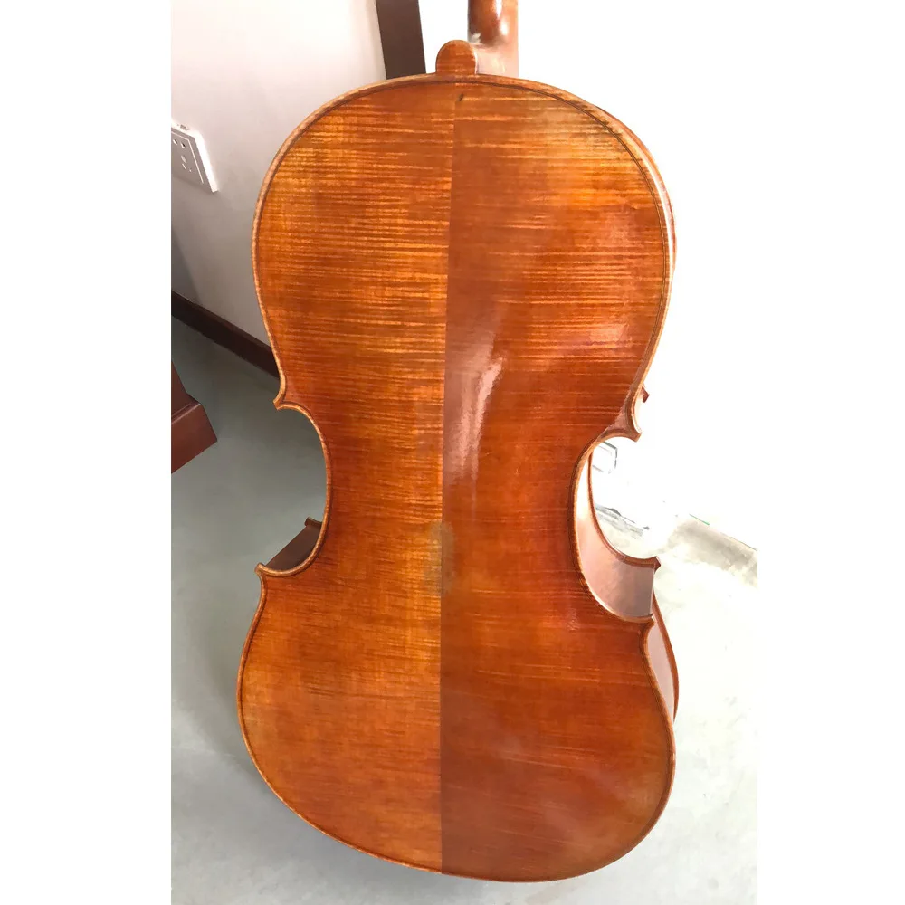 High-quality Professional Cello, Italian Material, Oil-based Lacquered Handmade Violin