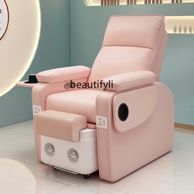 Nail Beauty Eyelash Beauty Sofa Pedicure Chair Tattoo Embroidery Eyebrow Tattoo Foot Beauty Chair Multifunctional Electric