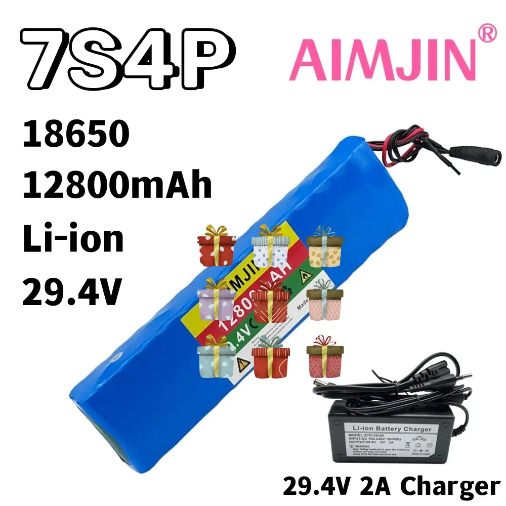 

29.4V 7S4P 24V 12800mAh Electric Scooter Battery Lithium Electric Scooter 500W Electric Scooter Battery 29.4V 7S4P Battery