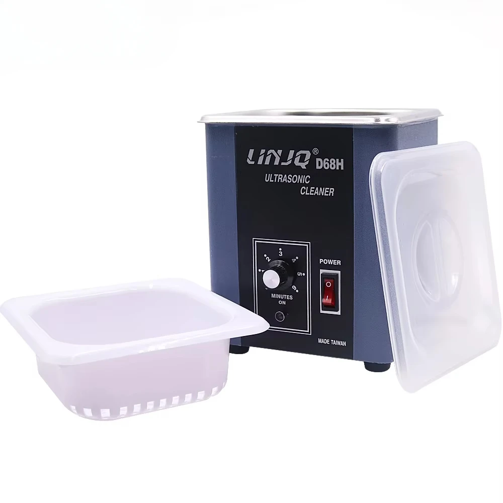 

D68H Ultrasonic Jewelry Cleaner for Gold Silver Copper Glasses Watches and Dental Equipment Professional Cleaning Machine